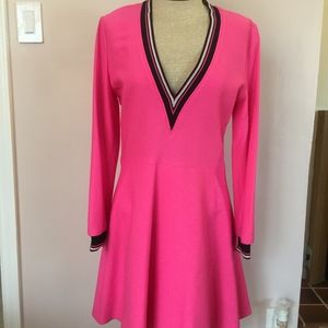 NWT Victoria Victoria Beckham Fuchsia Dress